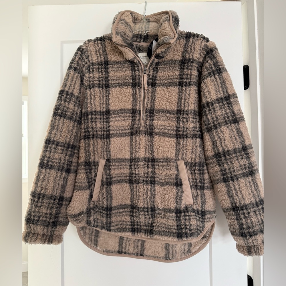 Abercrombie & Fitch pullover Sherpa